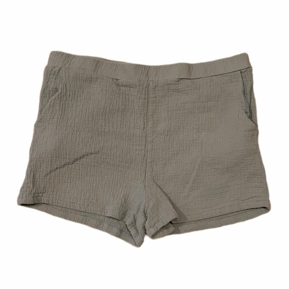 Sadie and Sage green shorts cotton
